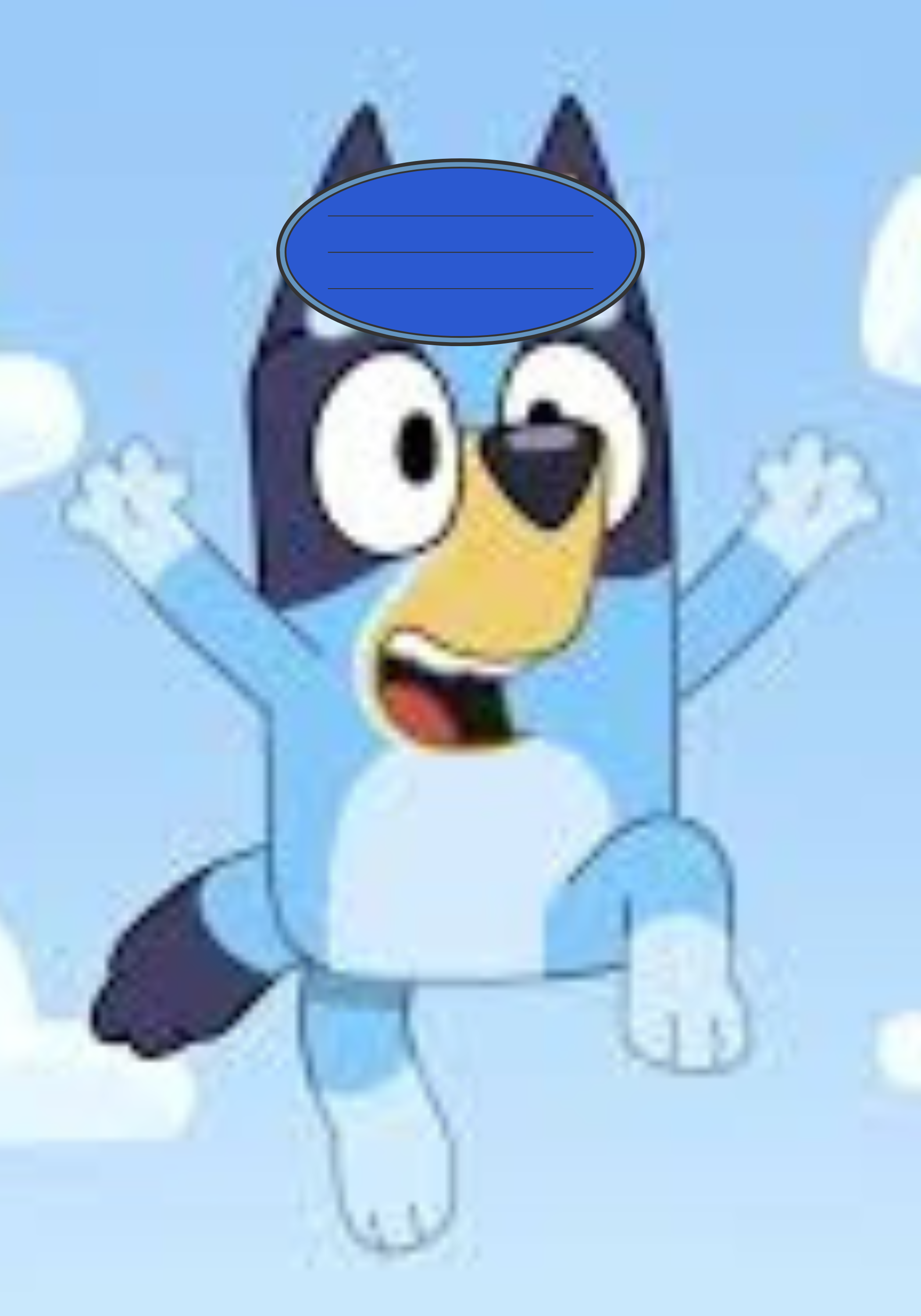Bluey Stickers for Notebook