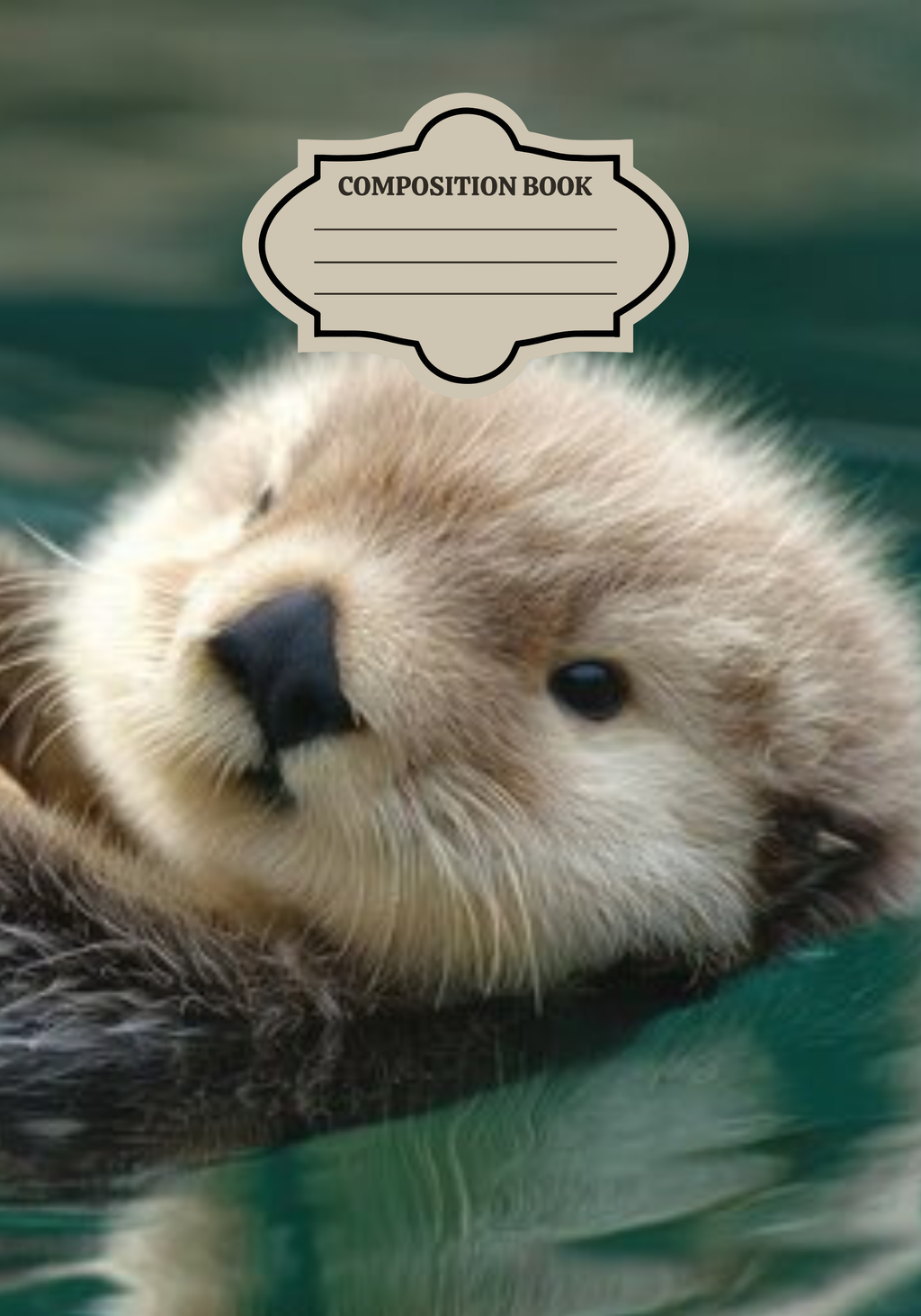 Otter Notebook Sticker Covers
