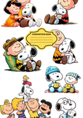 Snoopy & Friends   Composition Notebook & Stickers