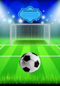 Soccer goal Notebook Sticker Covers