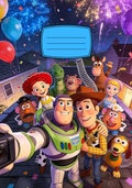 Composition Notebook Cover | Toy Story Composition Notebook – Cute School Supplies (Notebook Included) | Cute School Supplies