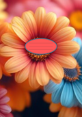 Colorful Daisy