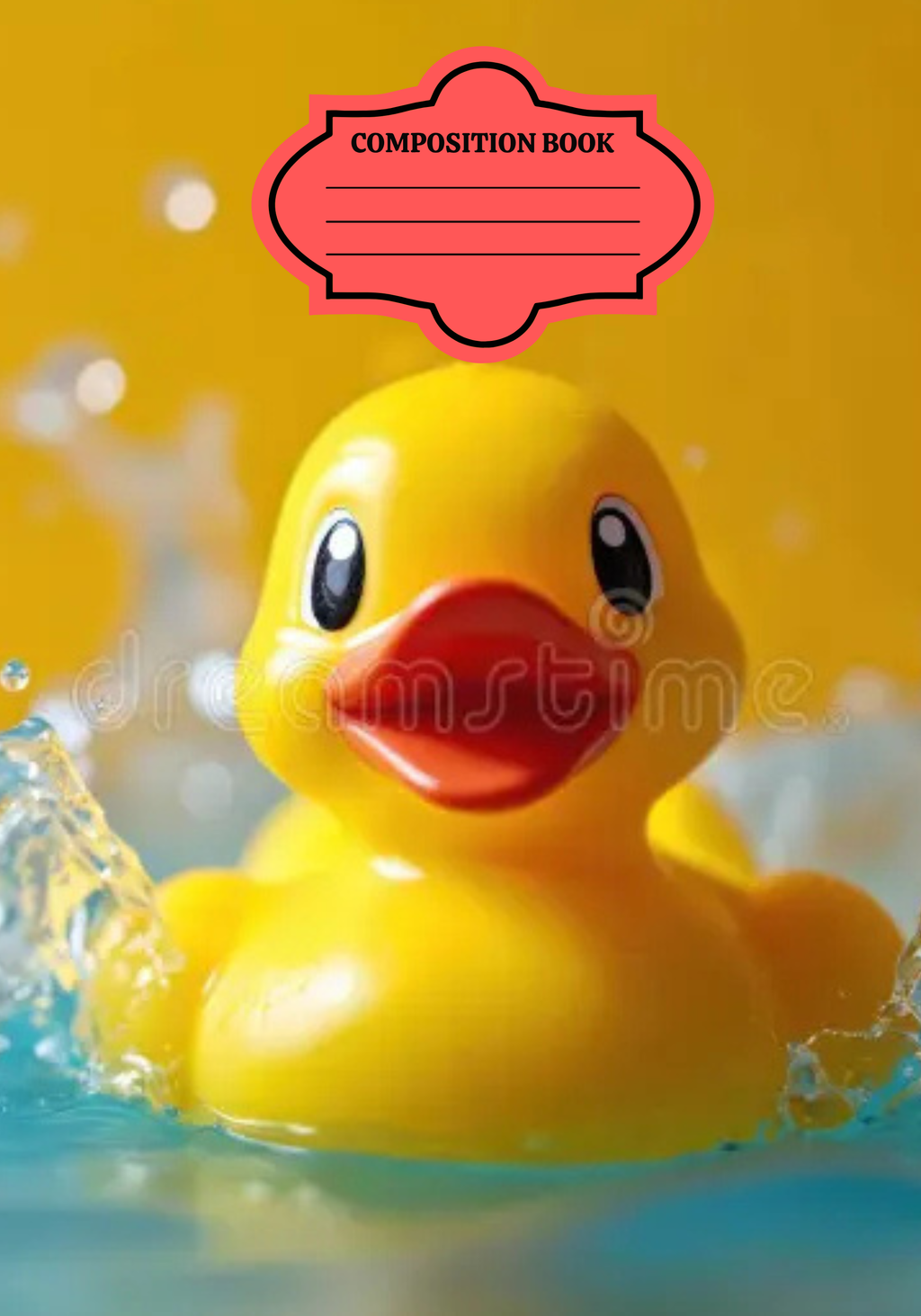 Composition Notebook  RUBBER DUCK