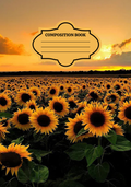 Sunflower Notebook Sticker Covers