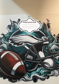 Eagles Notebook Sticker Cover