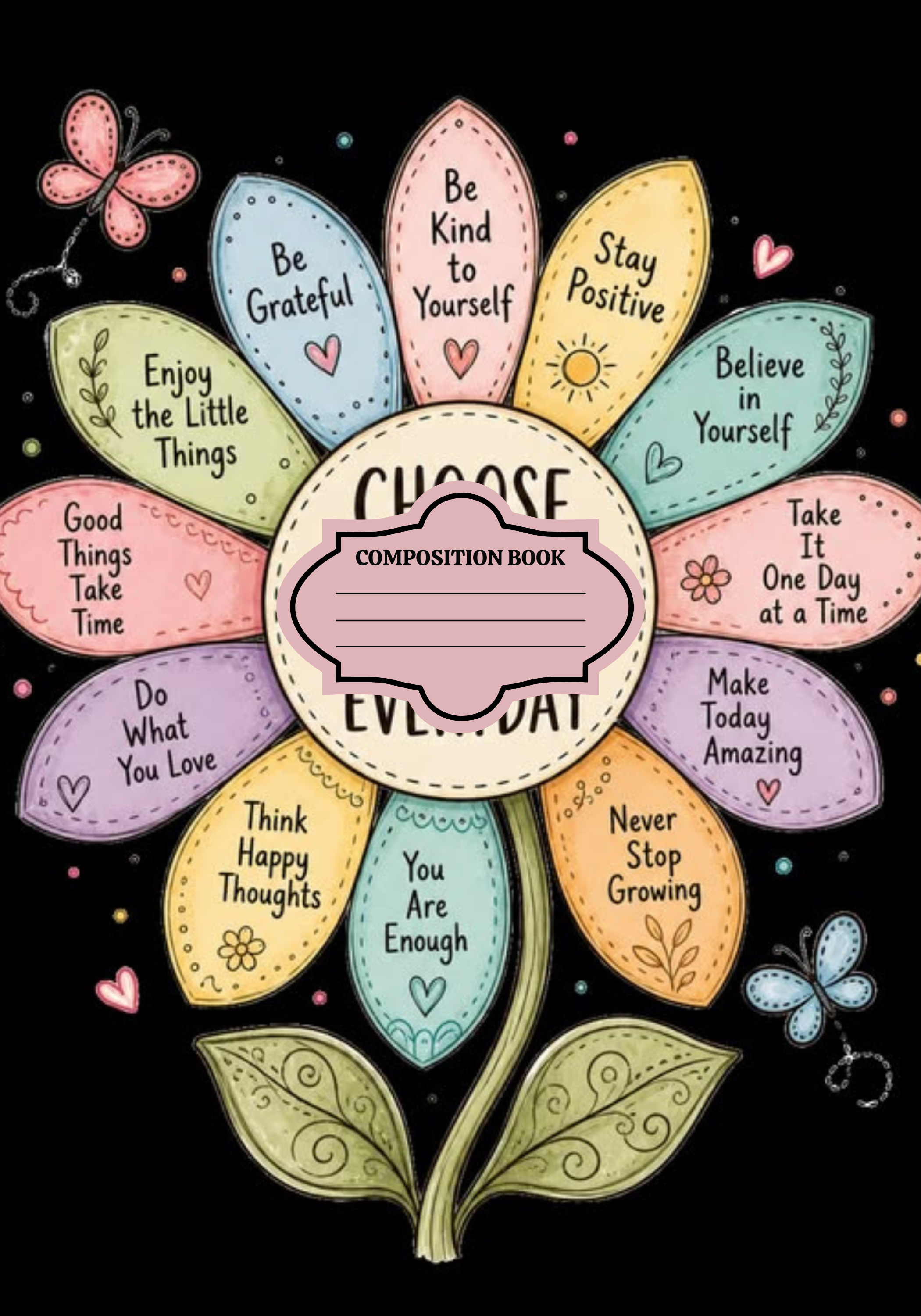 Choose Joy  Stickers for Notebook