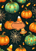 Pumpkins & Candy Corn Stickers for Notebook