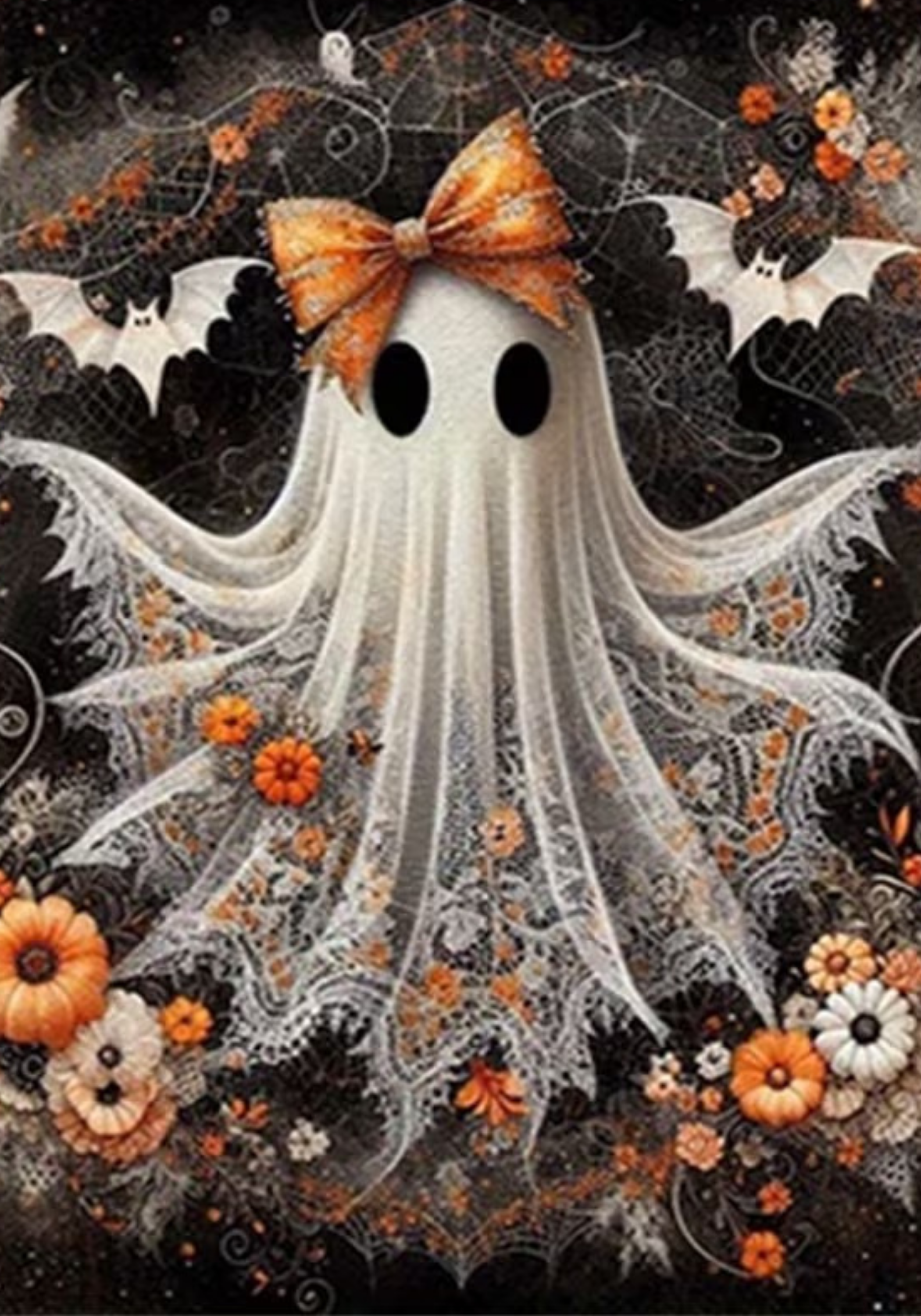 Halloween Ghost Girl Stickers for Notebook