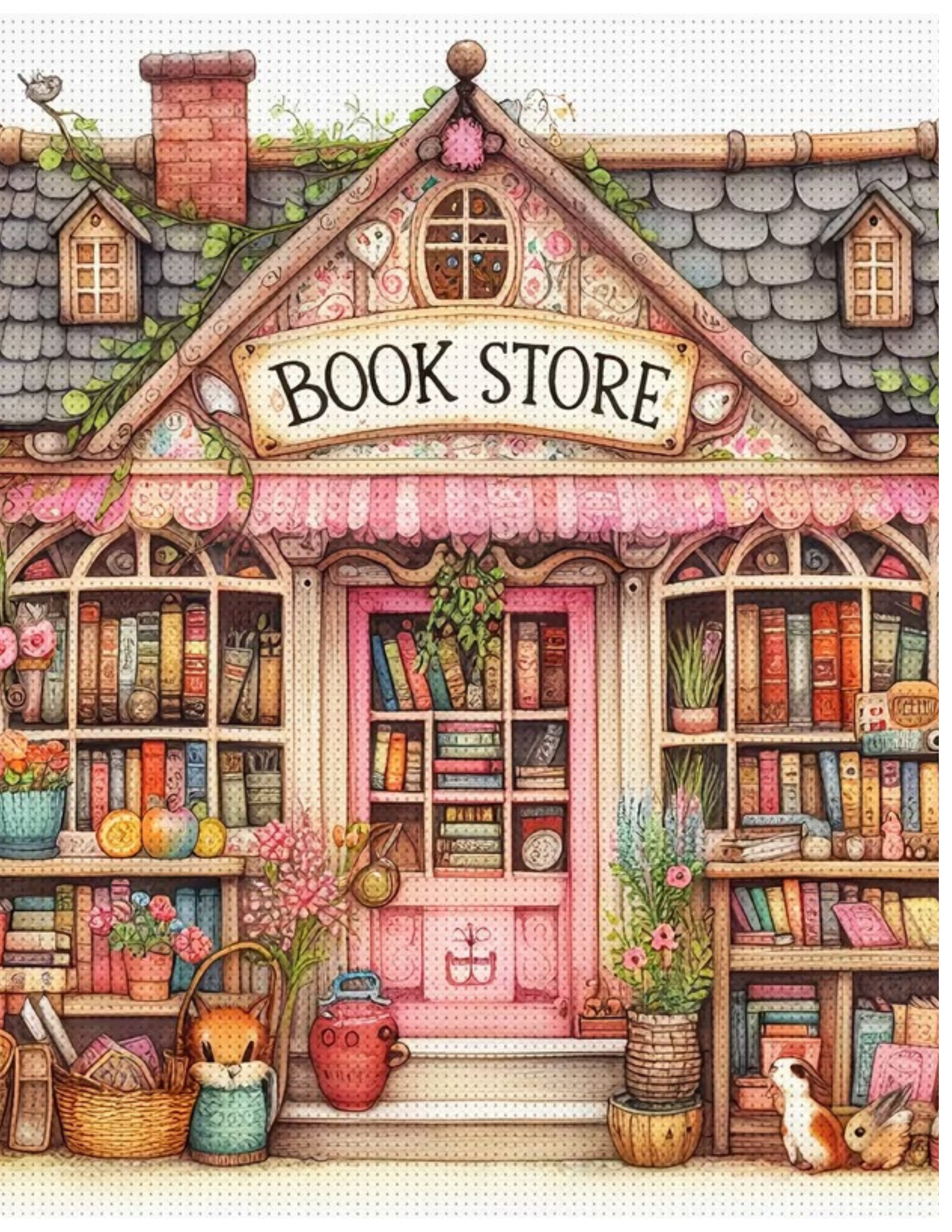 Book Store Stickers for Notebook