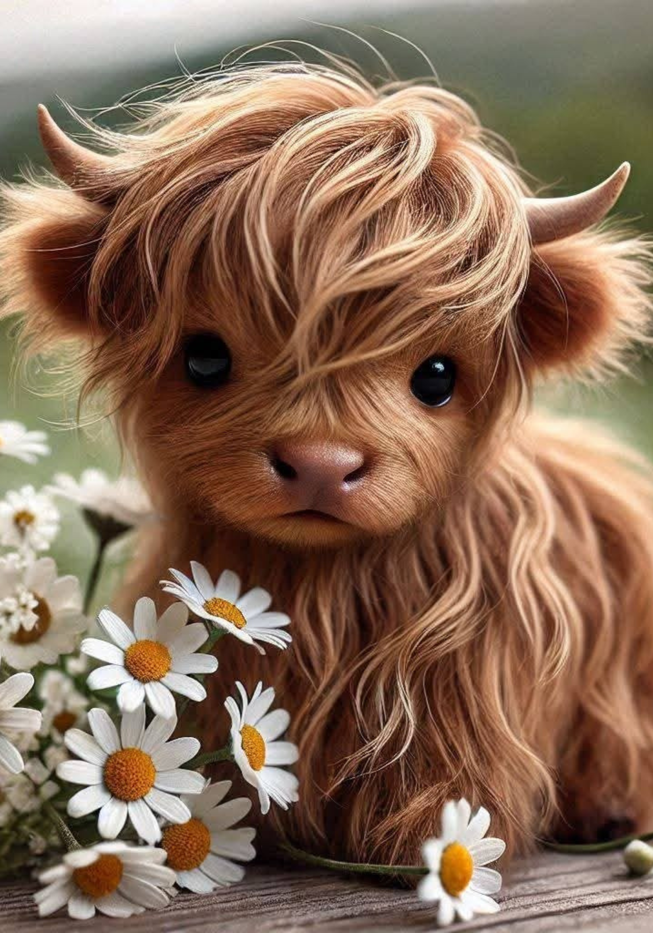 Composition Notebook Cover | Highland Cow Composition Notebook – Cute School Supplies (Notebook Included) | Cute School Supplies