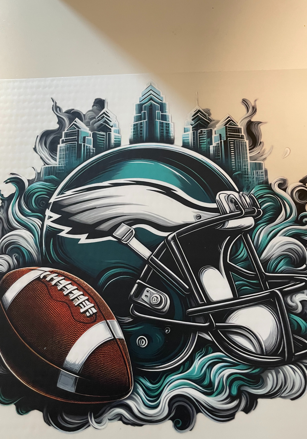 Eagles Football Stickers for Notebook