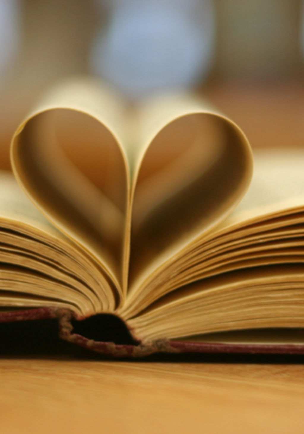 Heart book page Notebook Sticker Covers