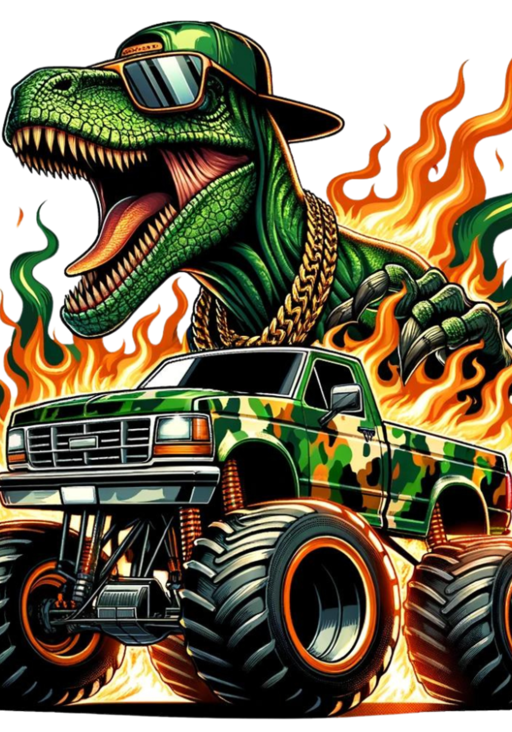 Monster Truck Notebook Sticker Covers