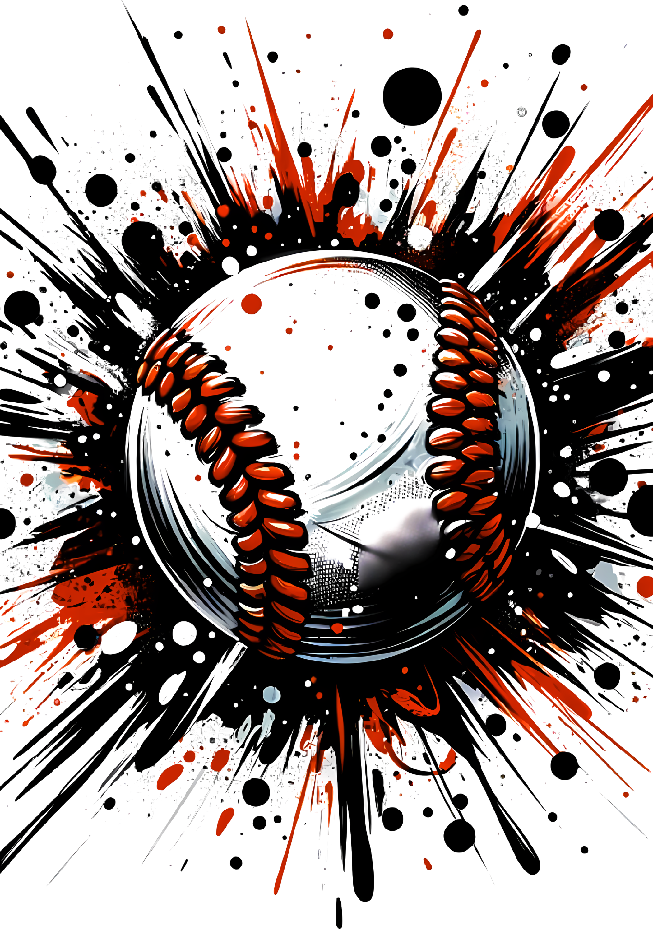 Baseball Notebook Sticker Cover