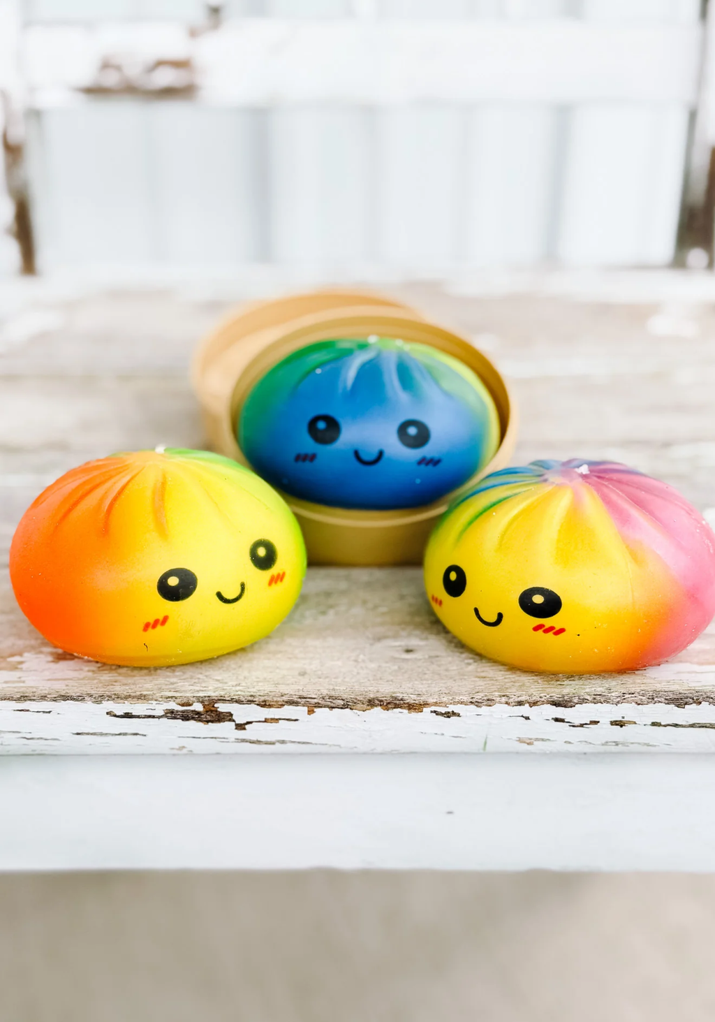 Rainbow Dumpling Stickers for Notebook