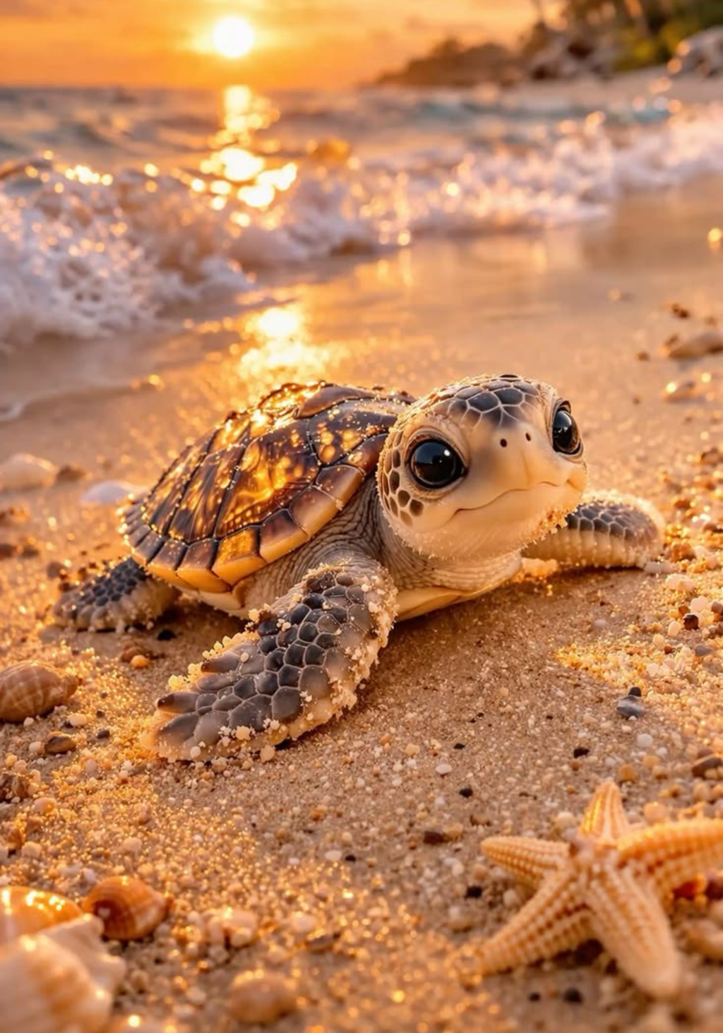 Baby Sea Turtle Stickers for Notebook