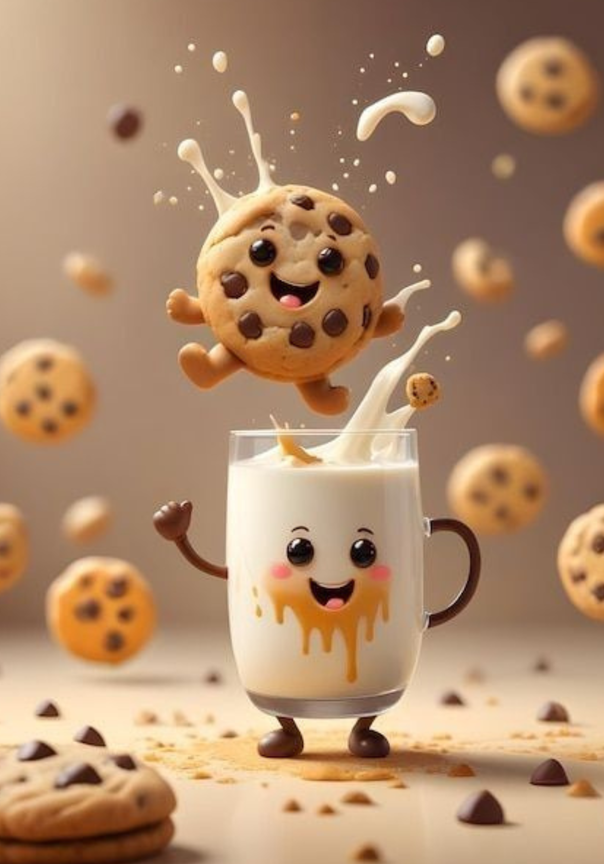 Milk & Cookies  Stickers for Notebook